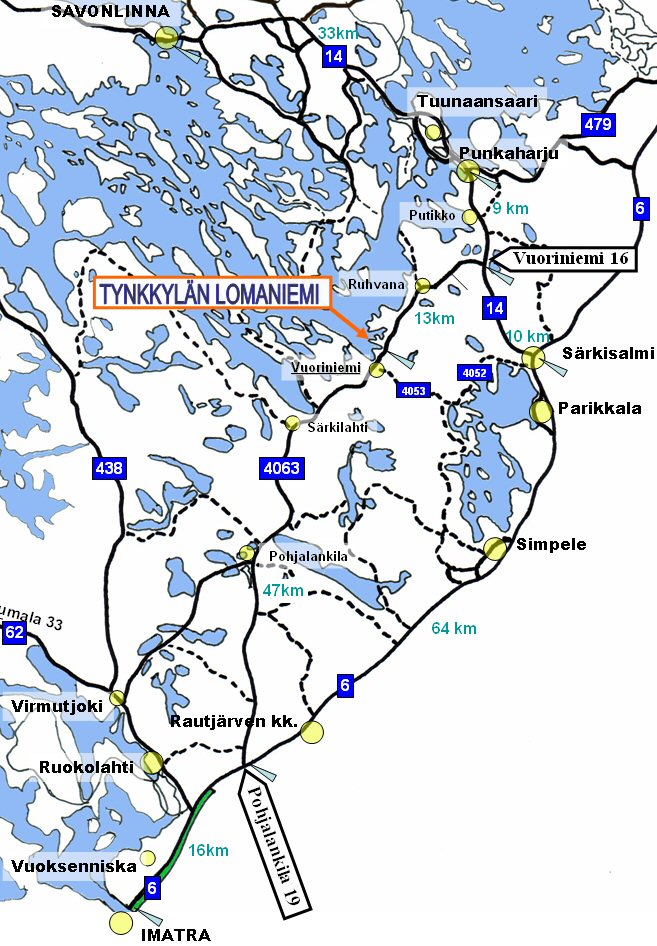 TYNKKYLÄN LOMANIEMI - Punkaharju::